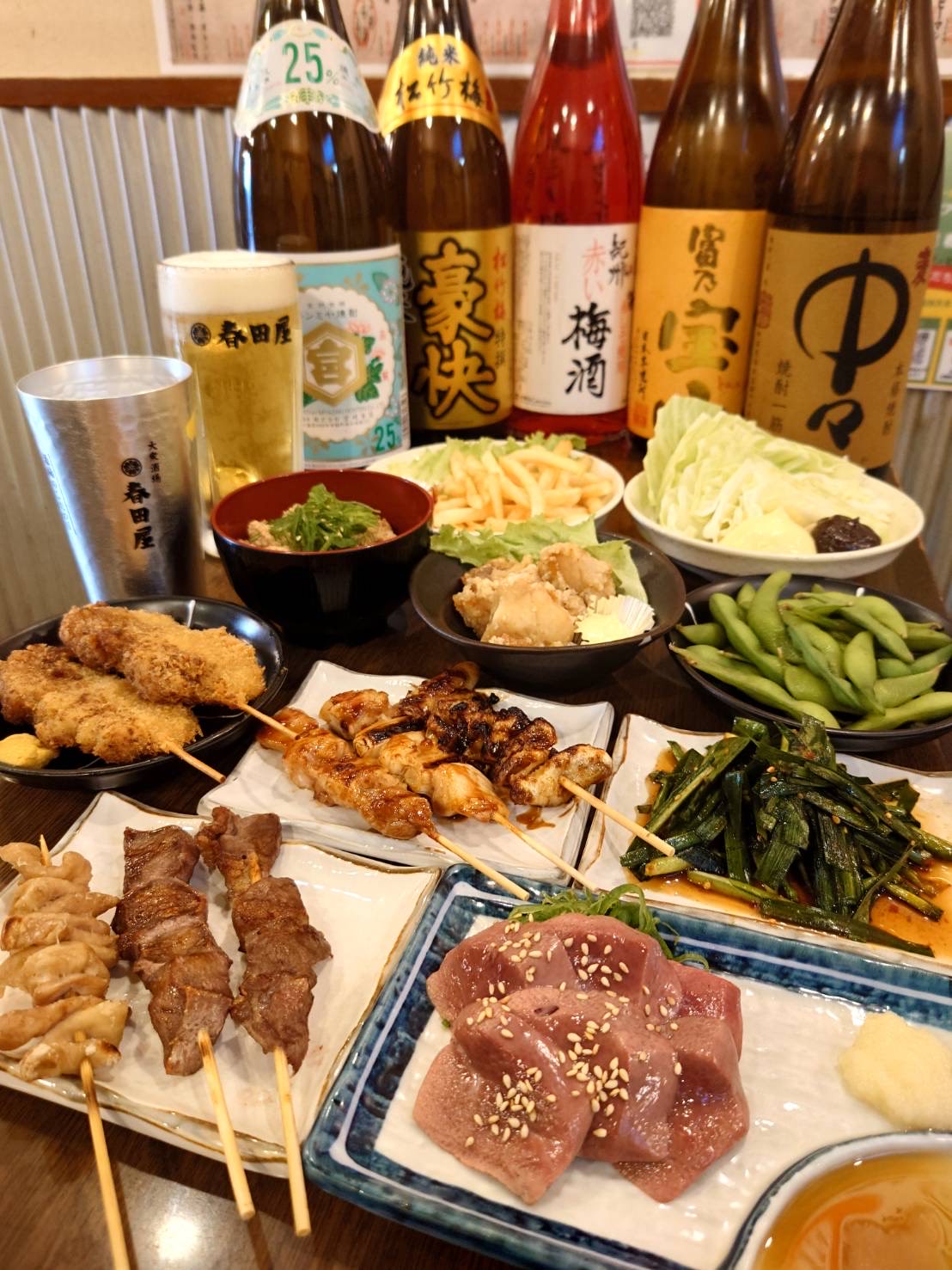 新大久保春田屋のコース
